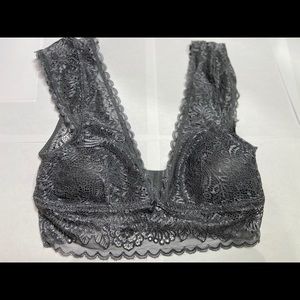 NEW Lacy Silver Bralette